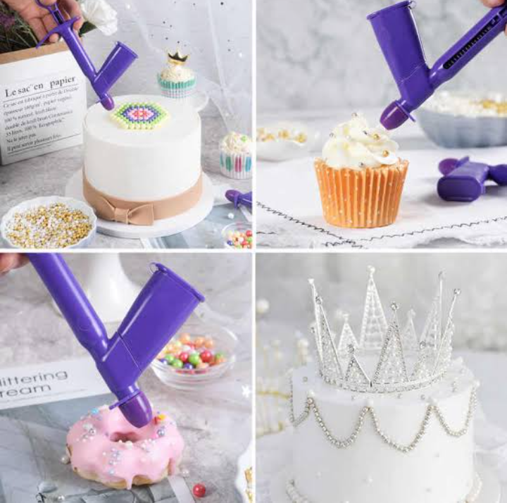 Jinglin Plastic Pearl Applicator Fondant Ball Cake Decorating Tools