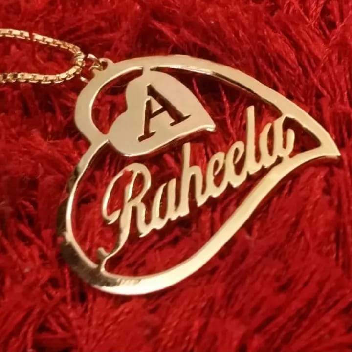 alishba name necklace