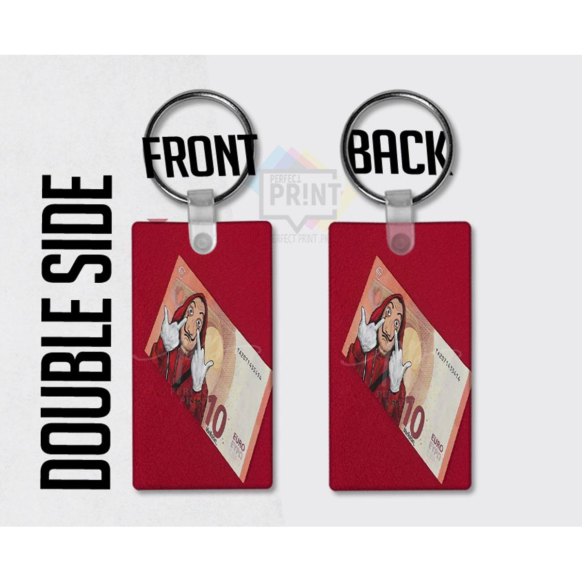 Money Heist Bella Ciao Euro Keychain