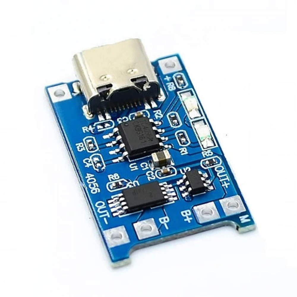 Tested TP4056 Charging Module | 1 2 5 10 PCS | 1A Lithium Battery Charger Board | 18650 Li-ion 3.7V Micro USB Type-C BMS Module with Protection | TP 4056 Fast Charge Circuit for DIY Power Bank Solar LED Light Robotics IoT Projects – High Quality