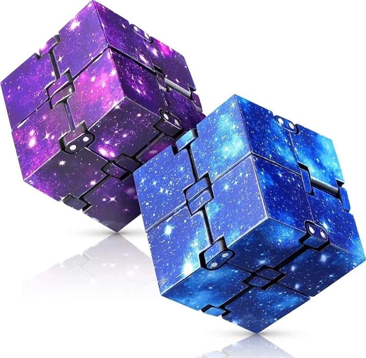 Fidget cube | Infinity cube fidget stress relieving fidget toy | Game for kids & Adults | Cute mini unique gadget for anxiety relief & Kill time | In best quality