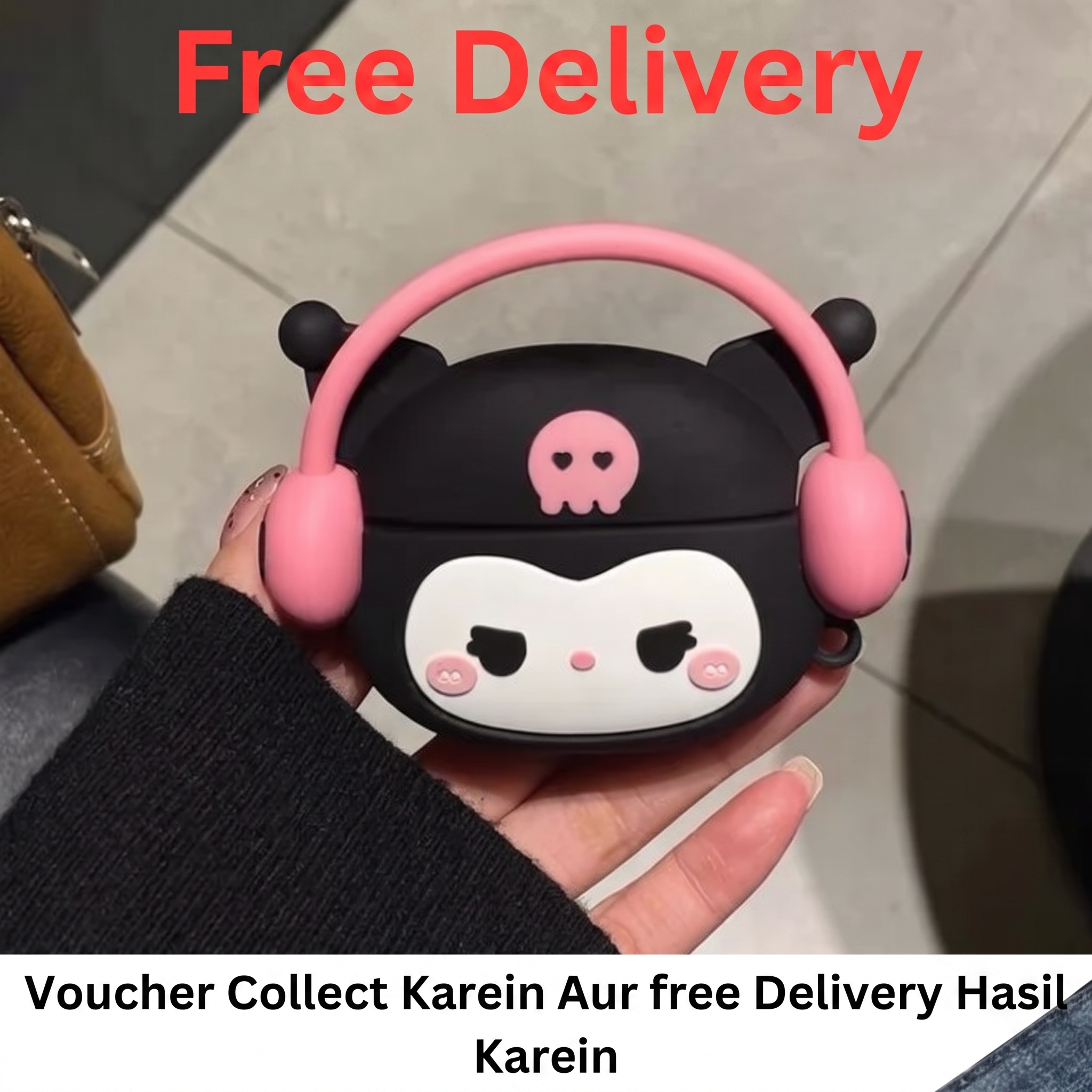 Cute Character 3D Silicone Protective Case Compatible for 𐤠irpods Pro 1 & 2 Case With Hook 𐤠irpods Protective Cover