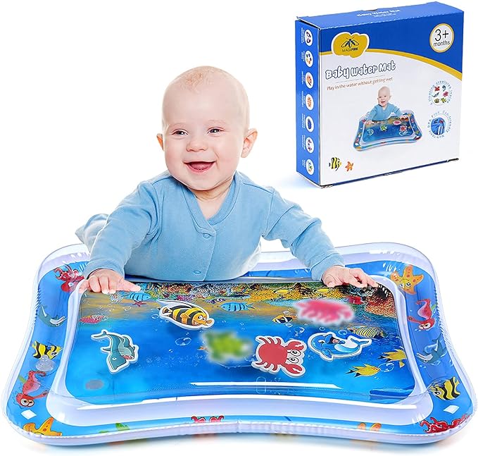 Tummy Time Water Mat for Babies Safe and Fun Play Mat