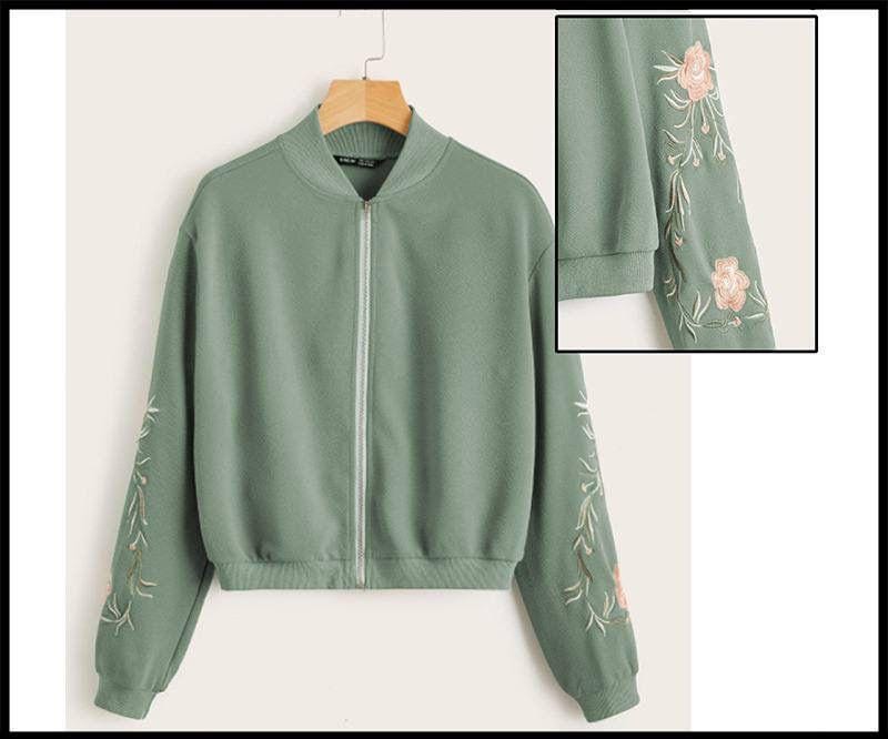 Green jackets for girls best sale