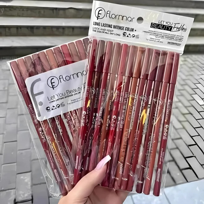 Set of 3 /6 / 12 Lipstick Pencils Lip liners Matte Lip Pencils Nude Shades Lippencils Smooth Texture Long Lasting