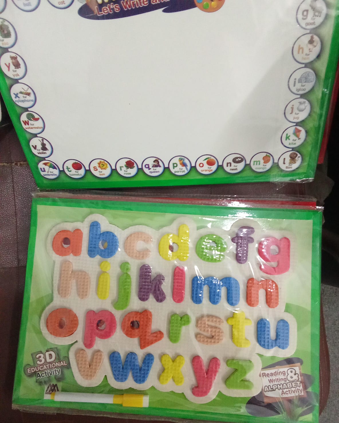 ABC Puzzle Board Foam Alphabets Learning Game for Kids