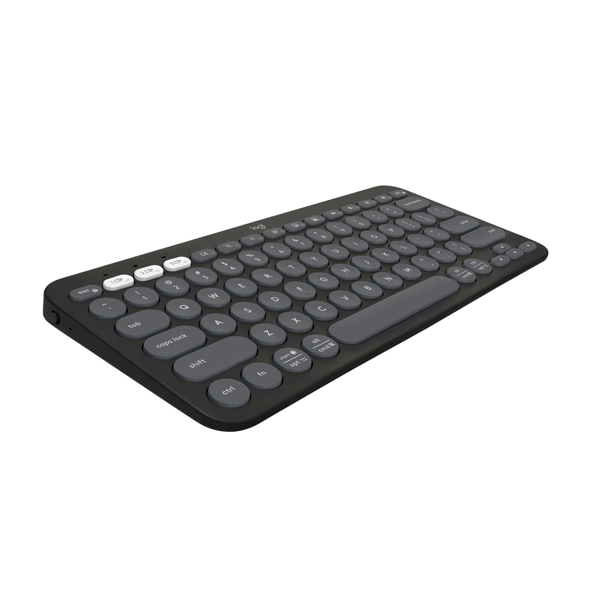 Logitech K380s Pebble Keys 2 Bluetooth Wireless Keyboard-Graphite