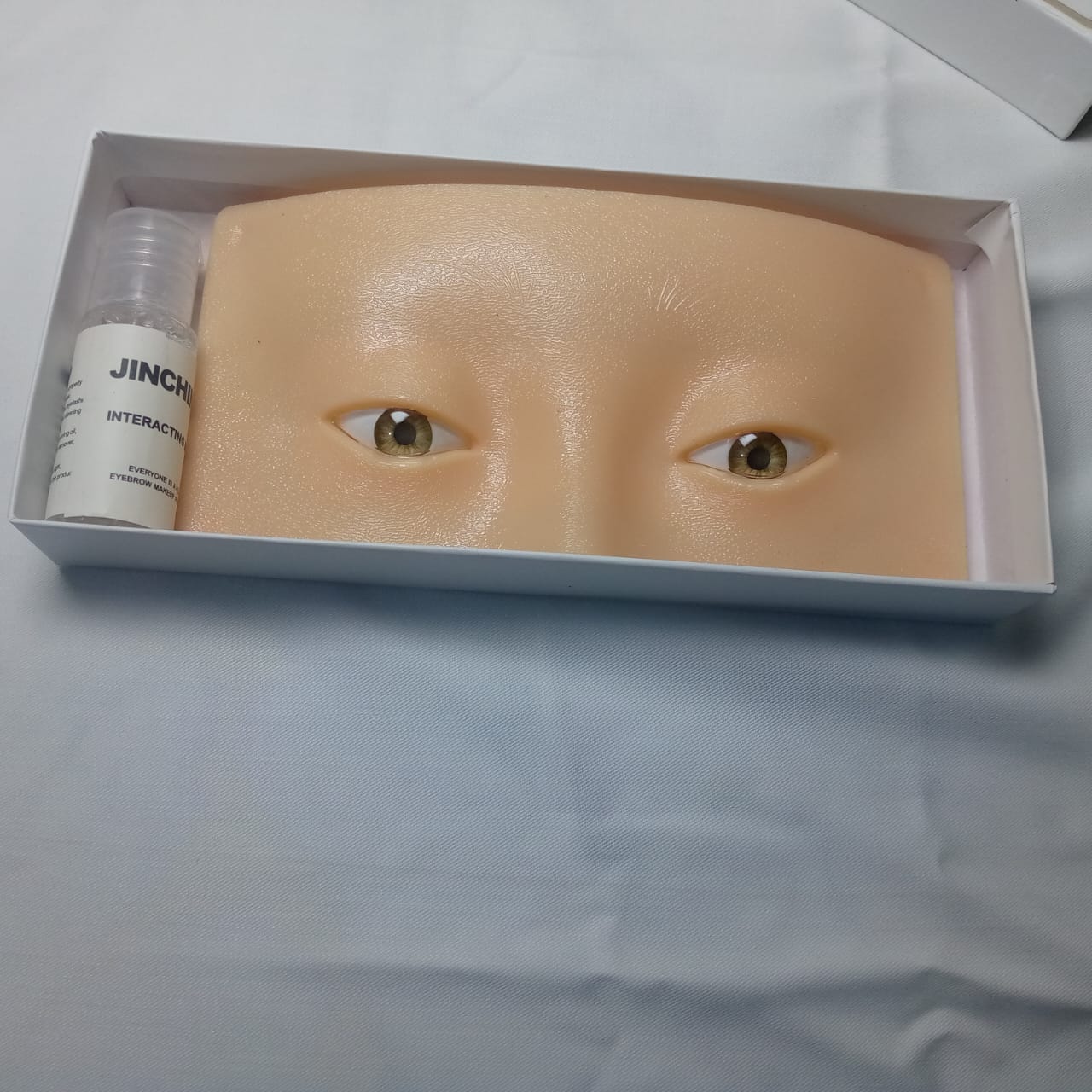 Reusable Eye Dummy Practice Board | Best Makeup Practice Board For Face and Eyes | Makeup Board for Practice Eye, Face, Eyelash Makeup, Eyeshadow Application with Brush | Eye Dummy For Makeup Practice Board | Ideal Choice For Makeup Learning Beginner