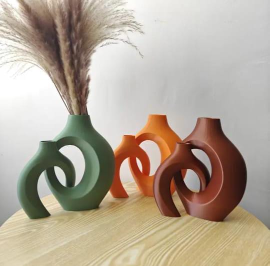 Creative Design Vase Ornaments Artistic Style, Decorations Suitable for Fireplace, Bedroom, Kitchen, and Living Room Decoration, office and theme based area
