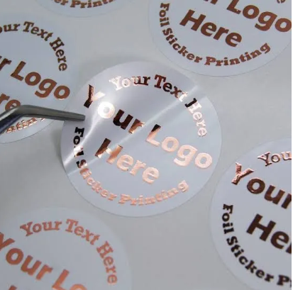 50 Pcs Custom Logo stickers For Your Business - wedding stickers - design your own stickers - personalized bottle Labels