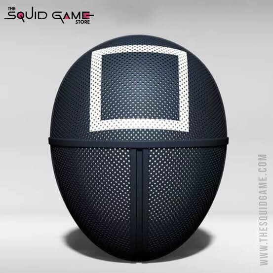The Squid Game Cosplay MaskSquid TV Show Halloween Costume Mask Square Triangle Circle Front Man (Front Man)Halloween Game Mask, Carnival Mask, Game Mask, Black Mask, Halloween Cosplay, Gadget, Man Mask, Circle, Triangle and Square, One Size