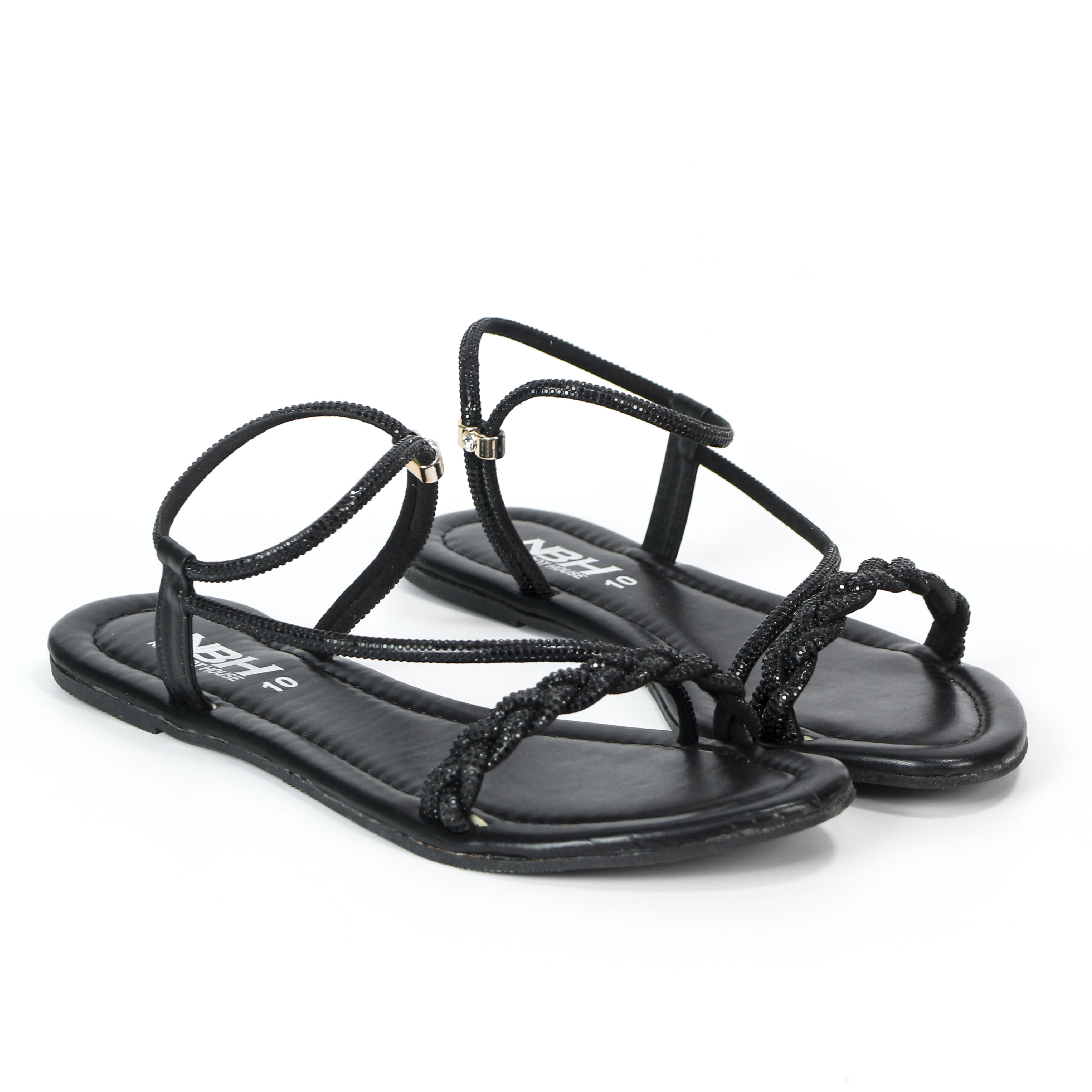 NBH Flat Sandal For Girls Comfortable And Lightweight Sandals For Women - Chappal For Women - Ladies Chappal Stylish - Slippers For Women - Perfect Gift For Girls | Casual Flat Sandals For Ladies - Chappal And Slippers For Gil
