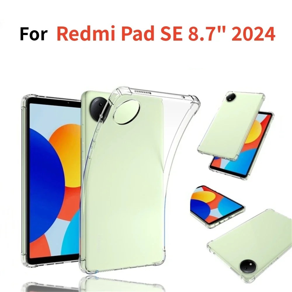 Xiaomi Redmi Pad SE 8.7 Inch 4G 2024 transparent case for Xiaomi Redmi Pad SE 8.7 Inch 4G 2024 Tablet transparent case