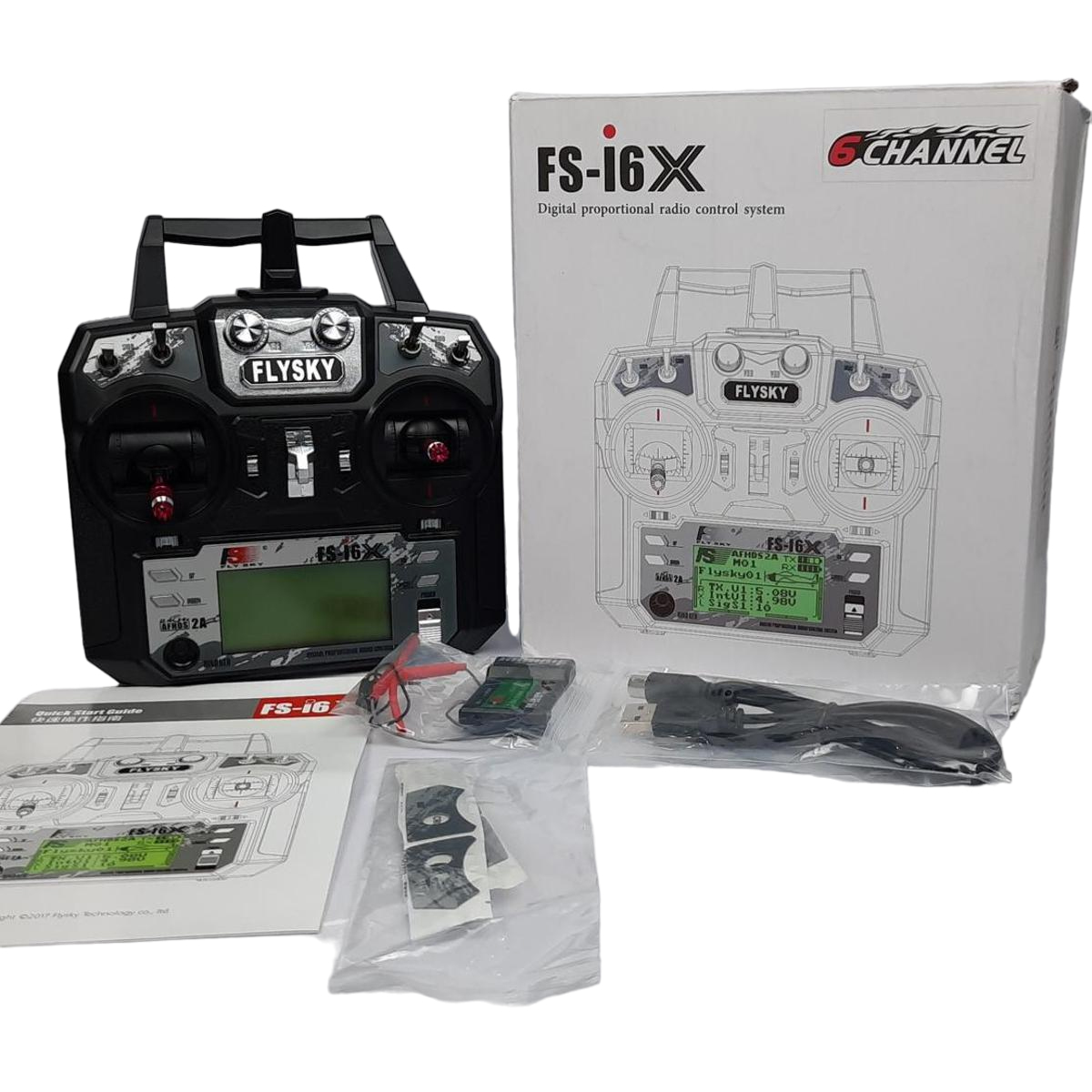Flysky FS-i6X With IA10B 10ch Receiver IBUS SBUS PPM (original)