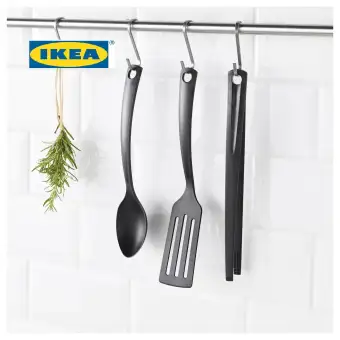 Ikea Gnarp 3 Piece Kitchen Utensil Set Black Imported Spoons Cooking Serving Utensil Ikea Kitchen Accessories Ikea Kitchen Cooking Utensils Set Buy Online At Best Prices In Pakistan Daraz Pk