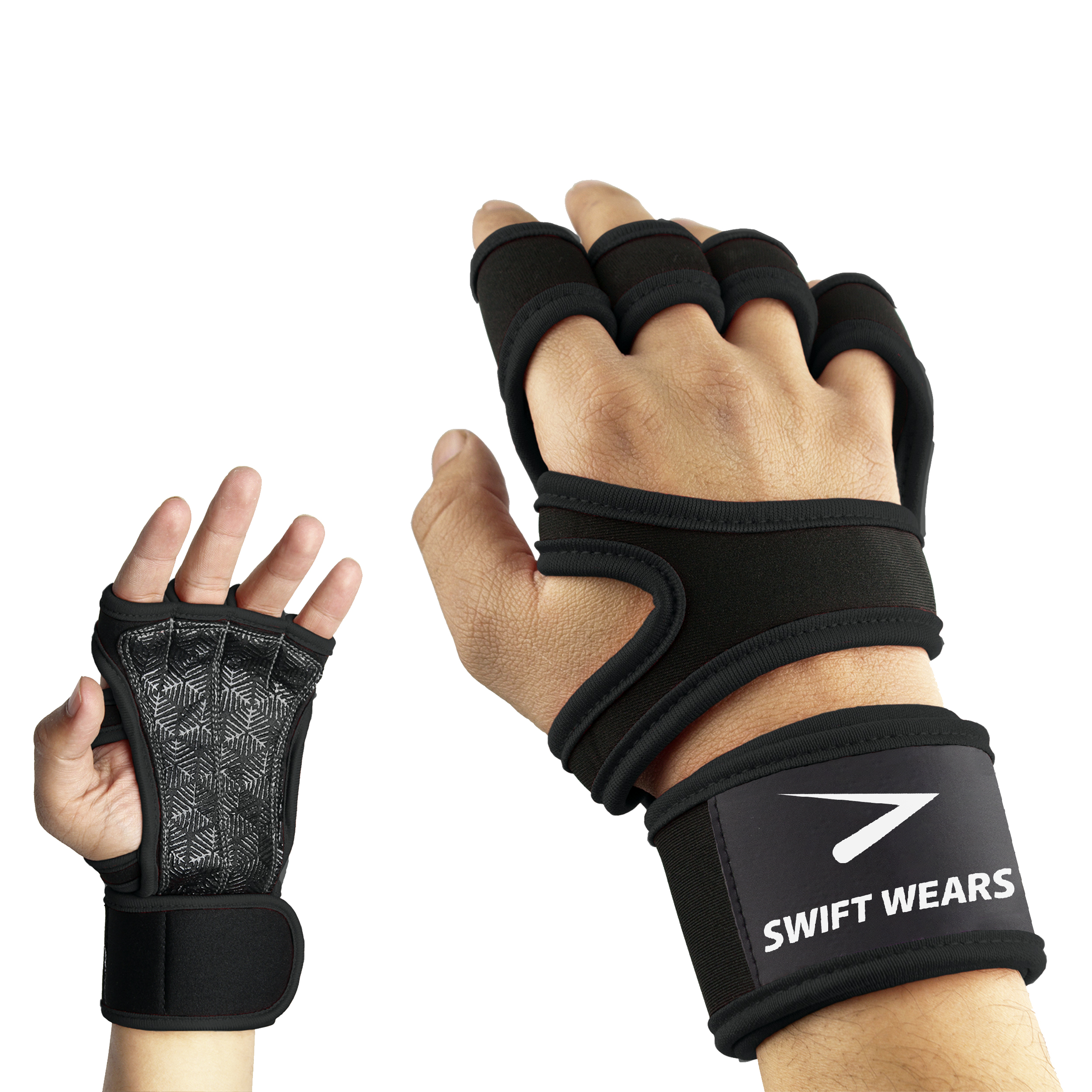 Swift Wears Weightlifting Gym Gloves for Workout, Weightlifting Gym Cross Training Pull Ups Exercise