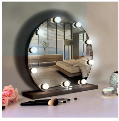 LED Vanity Mirror Lights | 3 Light Mode Led Bulbs for makeup Mirror Stand | 10 Bulbs