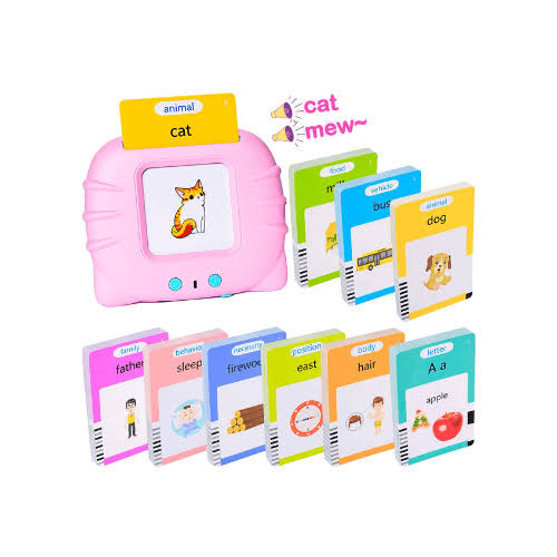 Talking Flashcards Interactive Learning Toys for Toddlers - Montessori-Inspired Educational Flashcard Toys
