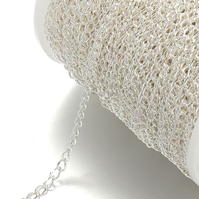 Silver / Golden Chain 2mm | Jewelry Making Accessories | Necklace Pendants Materials