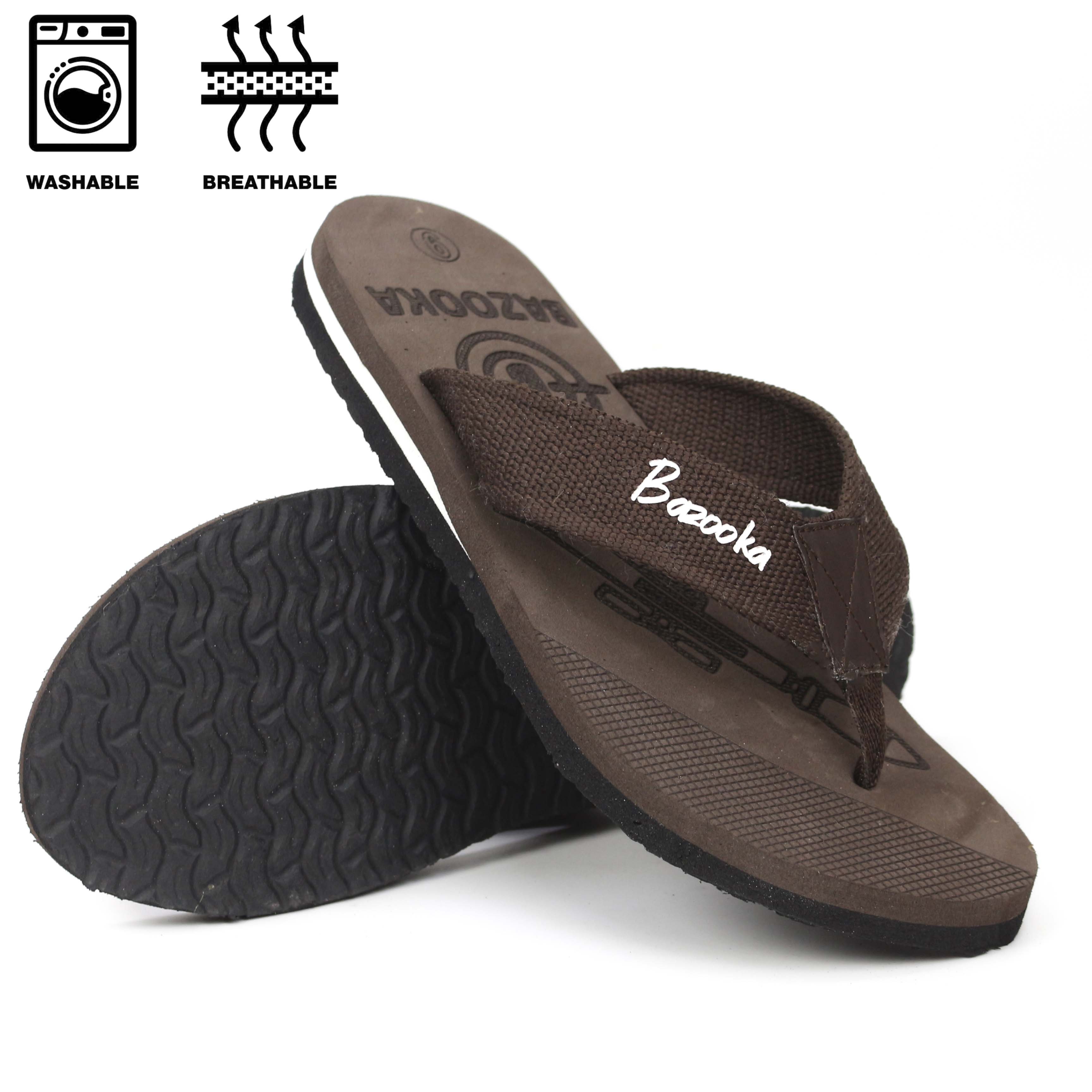 Slippers For Men - Non Slip Flip Flops For Boys - Comfortable And Lightweight Chappals for Men - Slippers For Boys - Perfect Gift For Boys