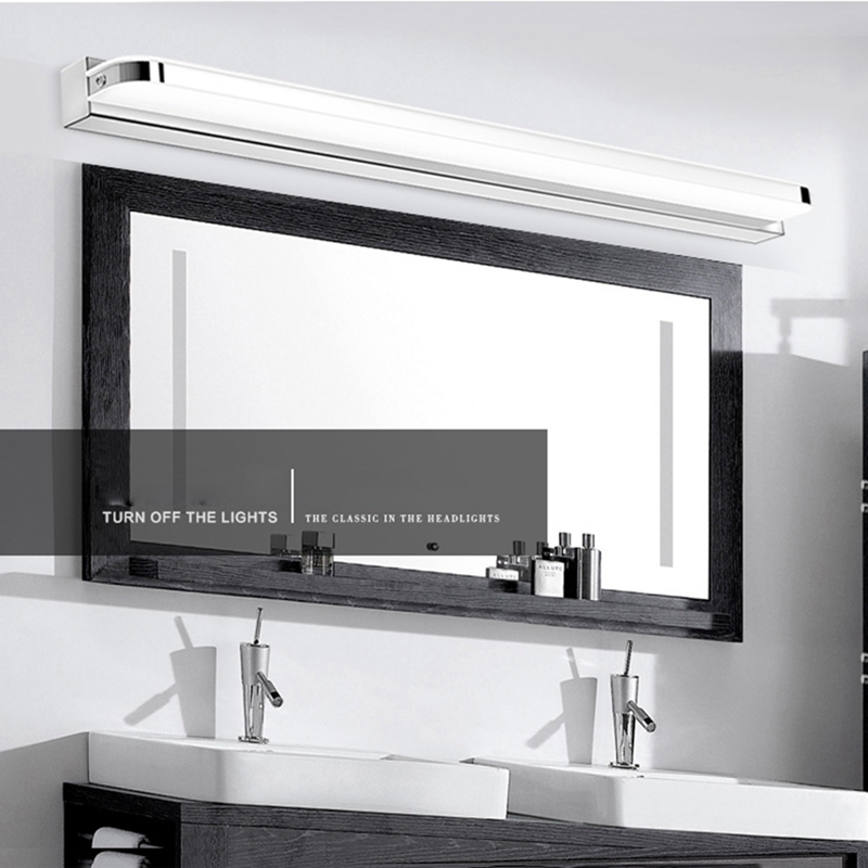 新色追加 Led Mirror Light 40cm, Bathroom Wall 700lm 9w 6000k For Ip44