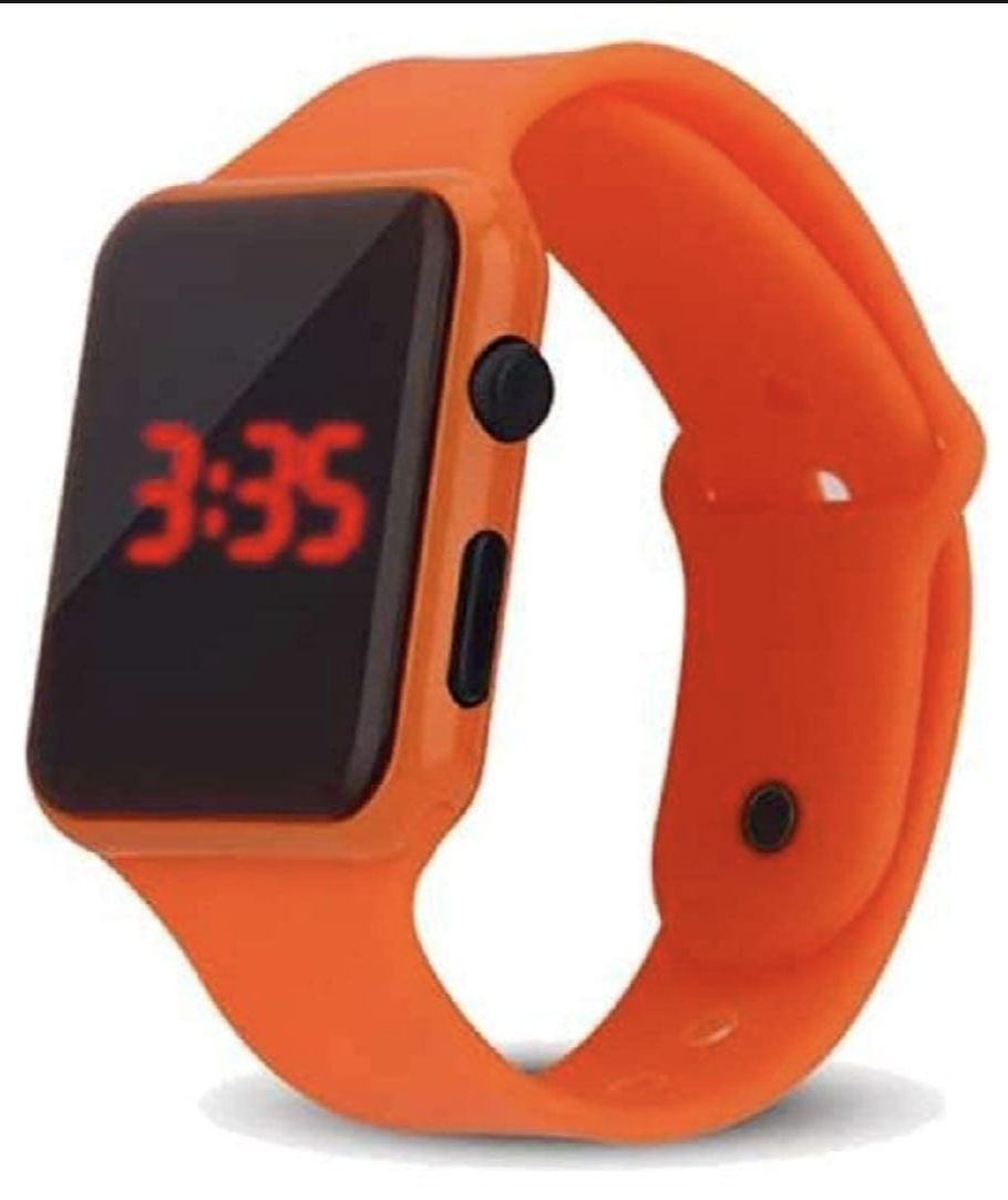 New Arrival Black Watch Digital Red LED M4 Modal Watch For Boys & Kids