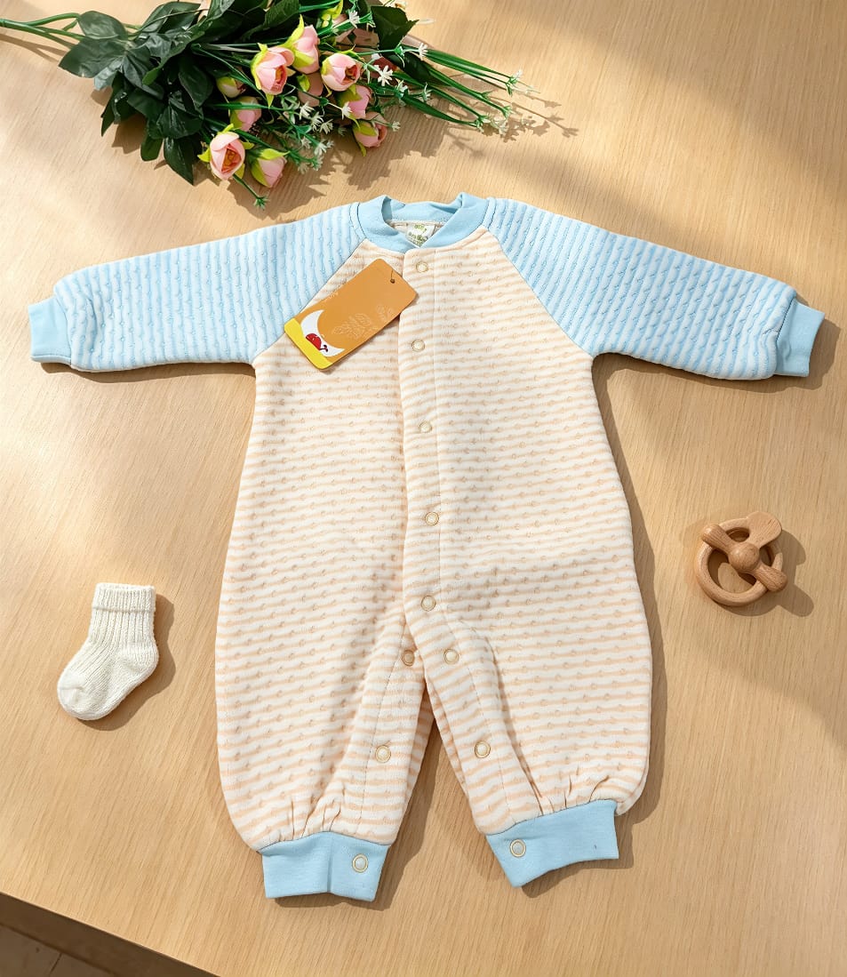 Special Offer for Limited Sizes Infant High-Quality Striped Long Sleeve Baby Romper Soft Cotton Autumn Winter Clothes Warm Baby Jumpsuit with Snap Buttons Newborn Dresses