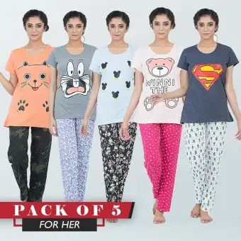 online night suit for ladies