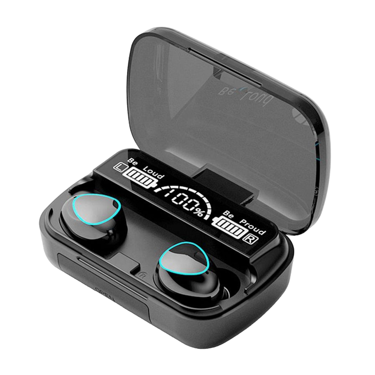 New F9 TWS M10 Earbuds Bluetooth 5.1 Earphones 3500mAh Chargng Box Wireless Stereo Headphones Sports Waterproof Earbuds Headsets With Microphone price in Pakistan