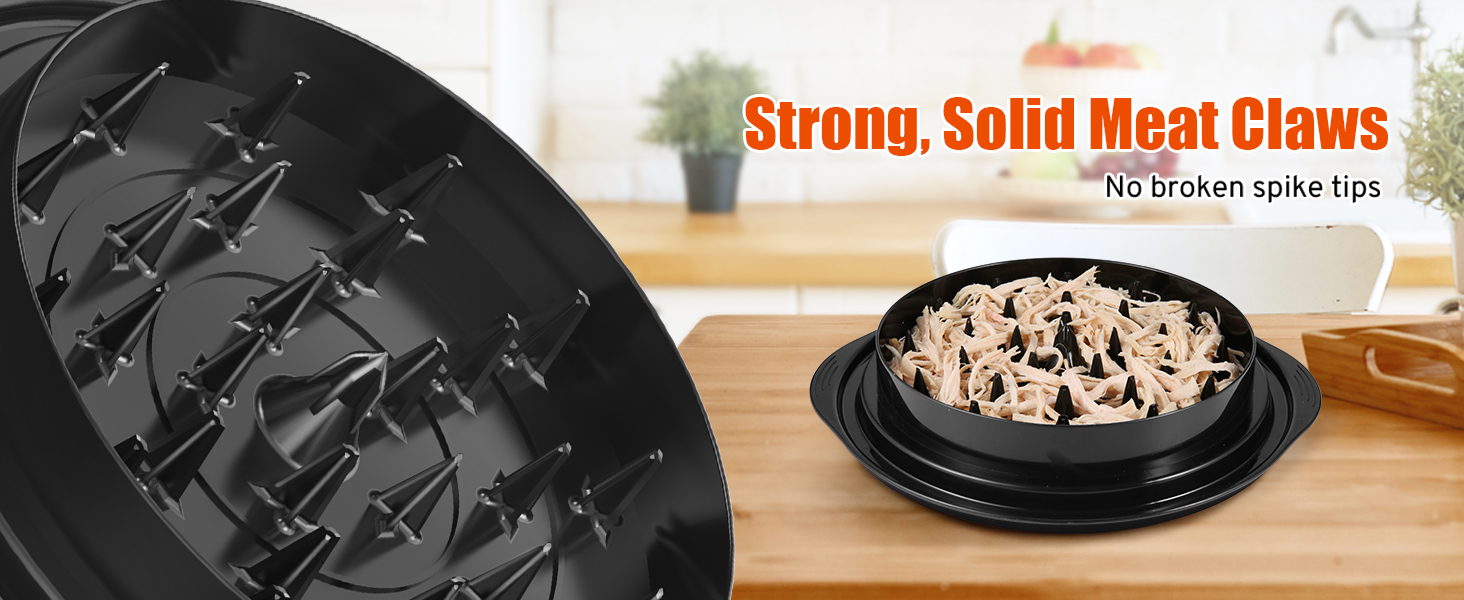 Chicken Shredder Tool Twist With Transparent Lid