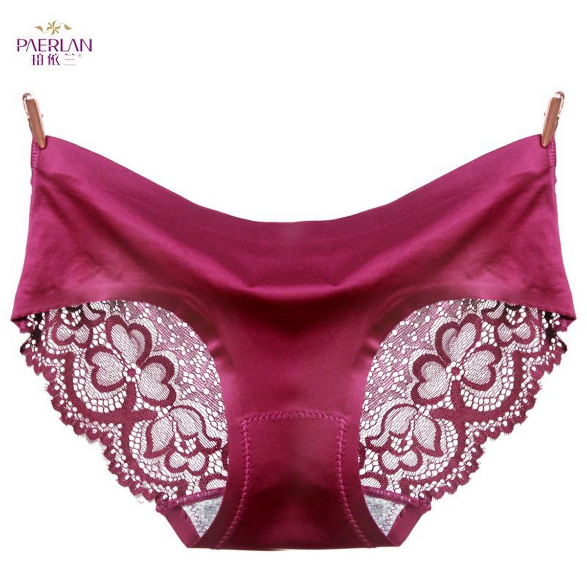 Lace Underwear For Girl's Briefs Pantie For Women's Ladies Undergarments Stylish Net Panties.
