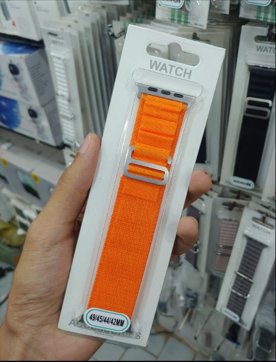 Explorer Loop Watch Band – Rugged Nylon Strap for 49mm 45mm 44mm 42mm Smartwatches – Durable Adjustable Replacement Band for Men & Women