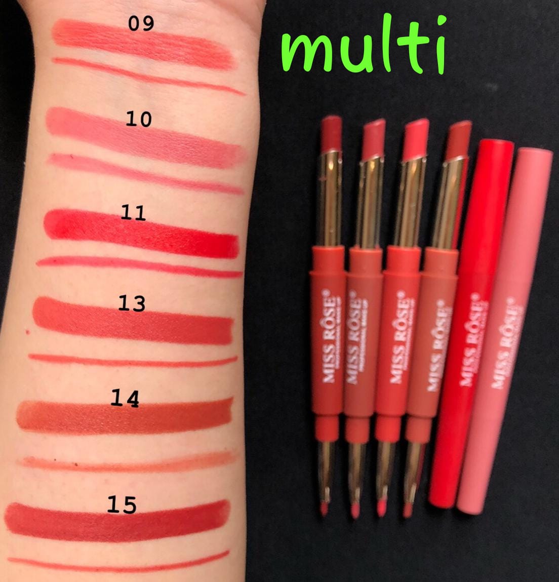 multi lipstick set