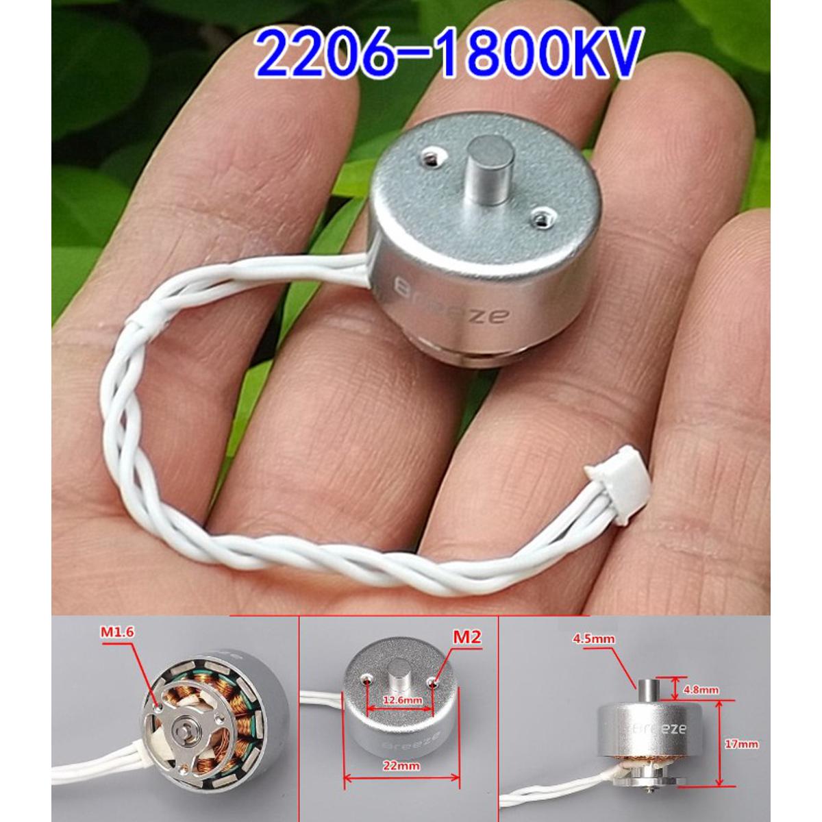 2206 1800KV Brushless Motor Breeze Light weight UAV Motor Quadcopter