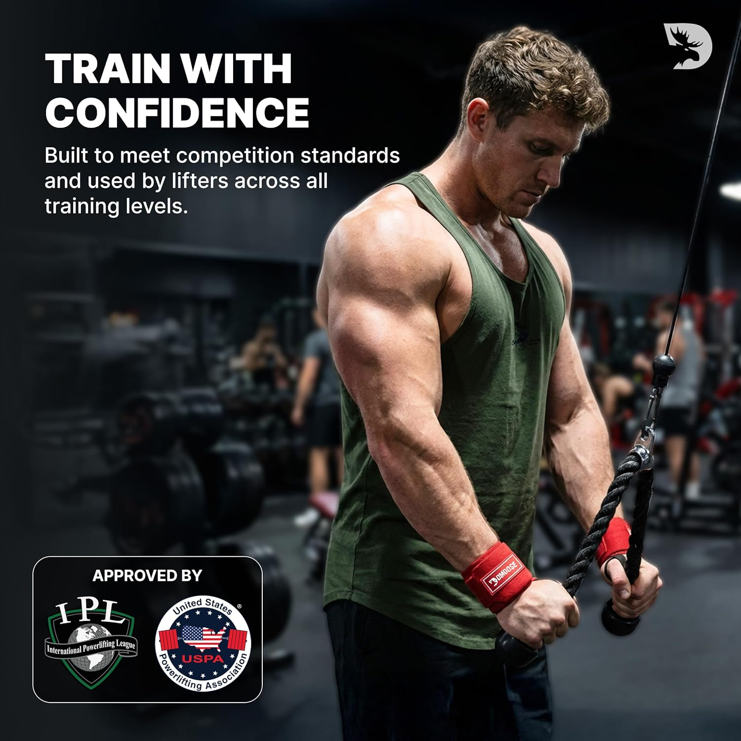 Fitness Wrist Wraps for Weightlifting 18"