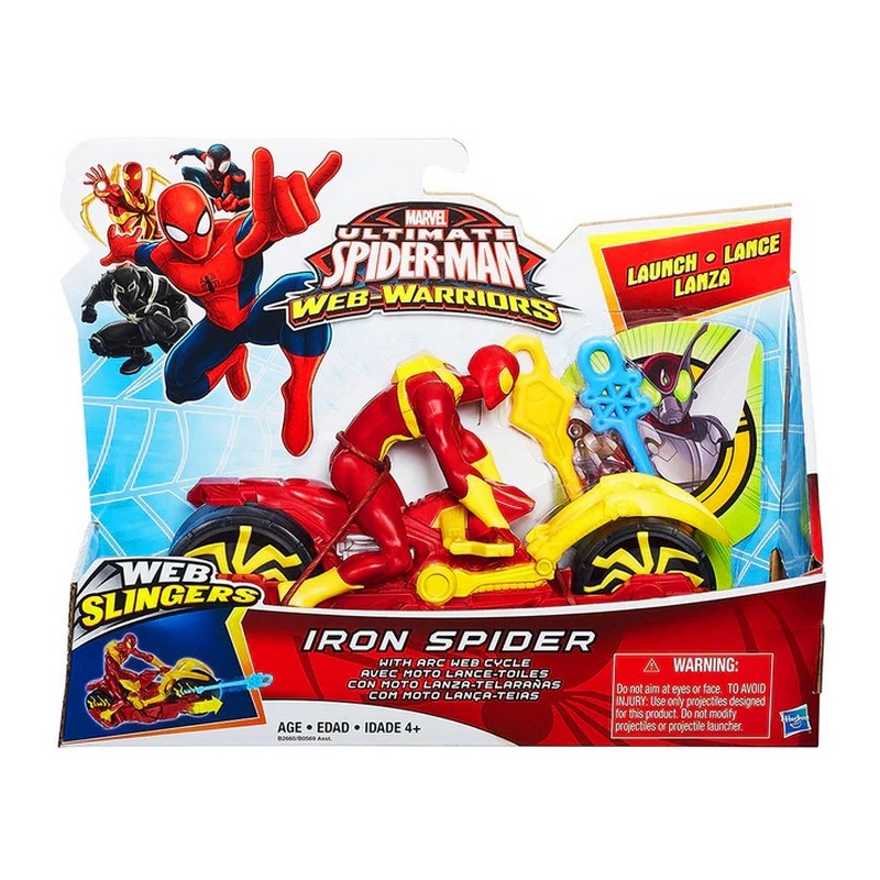 Hasbro: MARVEL ULTIMATE SPIDER-MAN WEB WARRIORS: IRON SPIDER