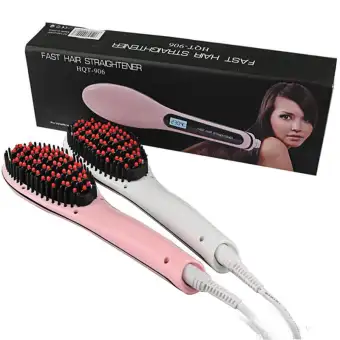 hair straightener brush daraz