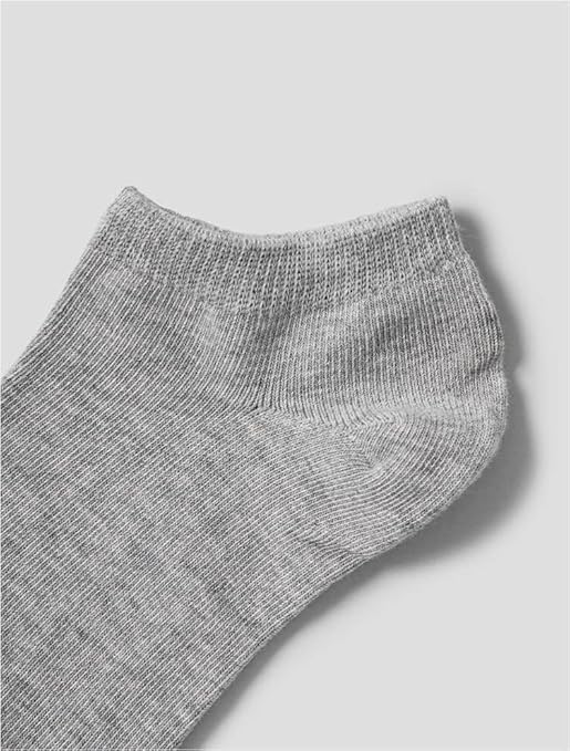 1,3,6,12 pairs Plain Ankle Socks