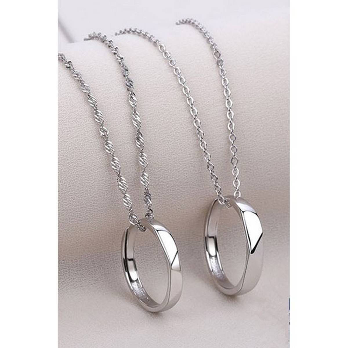 Silver/Golden Stainless Steel Ring Locket/Pendant/Necklace for Girls/Women