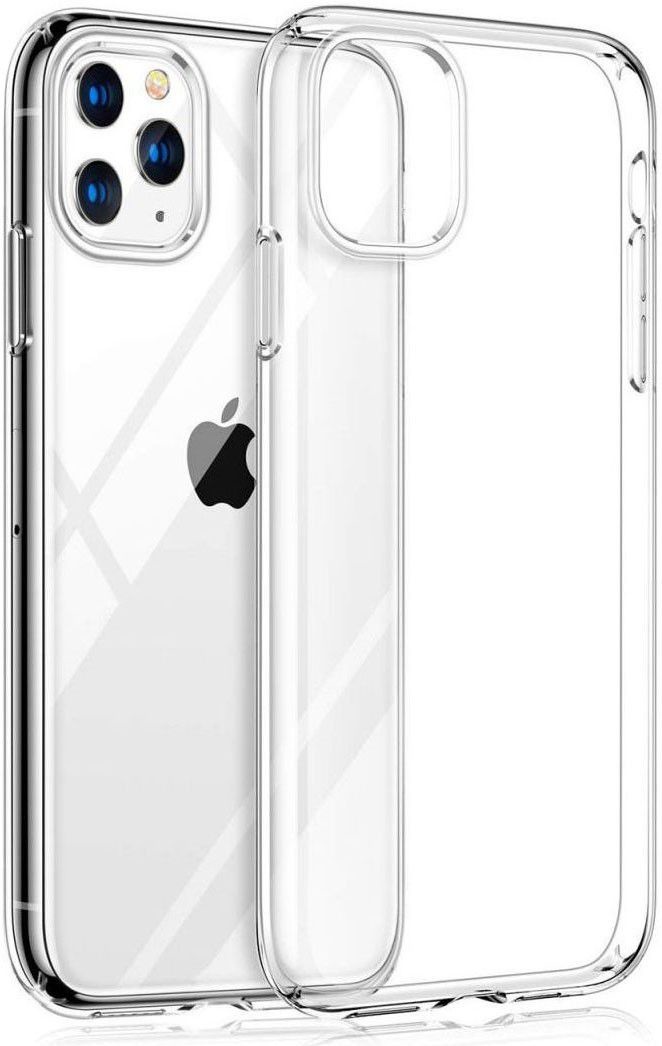 For Apple iPhone 11 PRO Transparent Clear Soft TPU Case Cover - Main Image