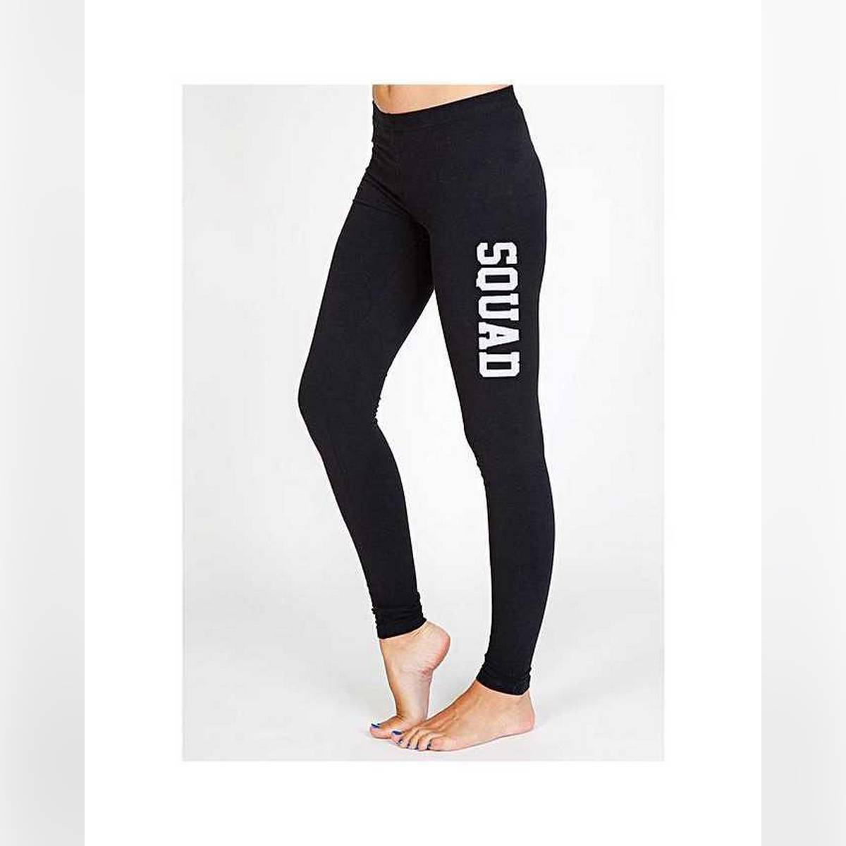 Black lycra Stretchable Printed Gym 