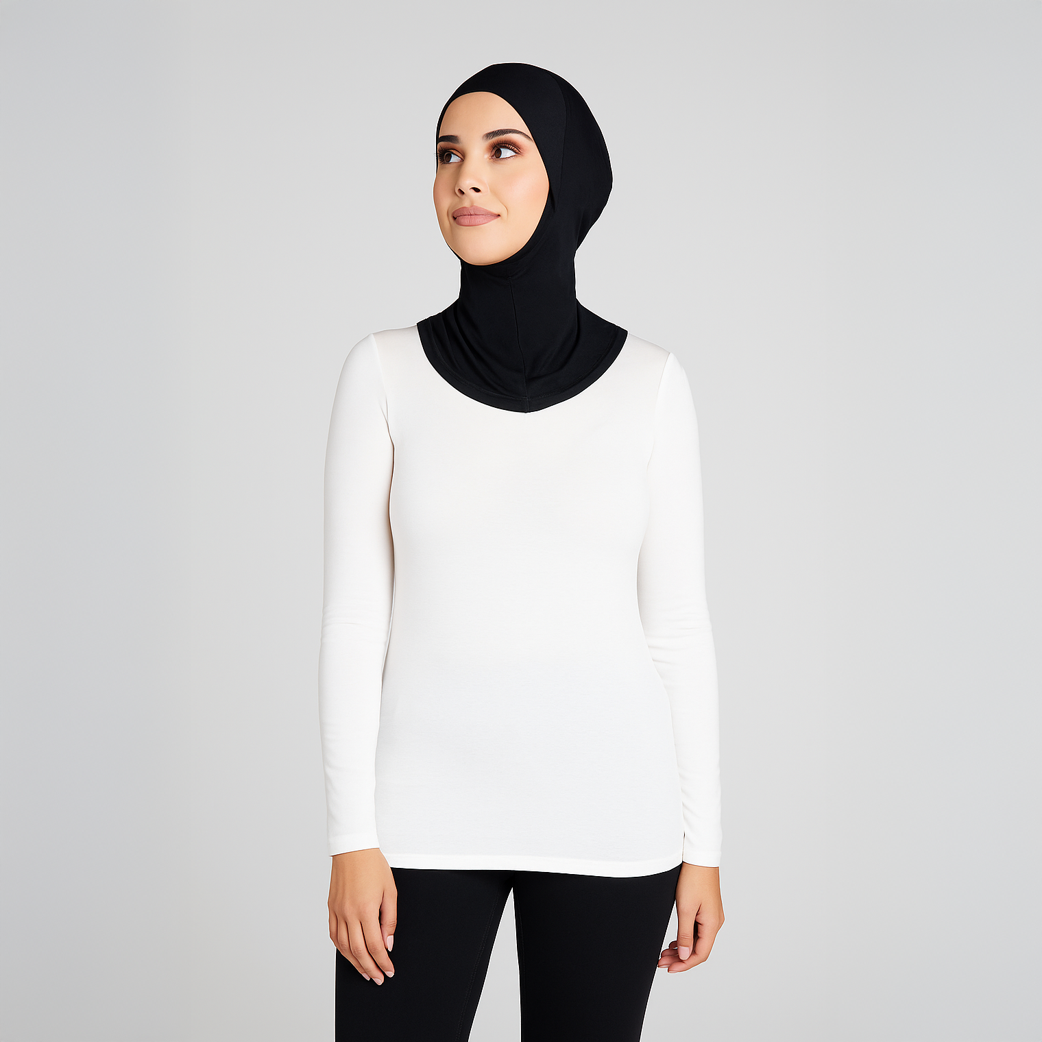 Super Ninja Breathable Muslim Cap Women Cotton Adjustable Under Hijab Cap Islamic Scarfs Stretch