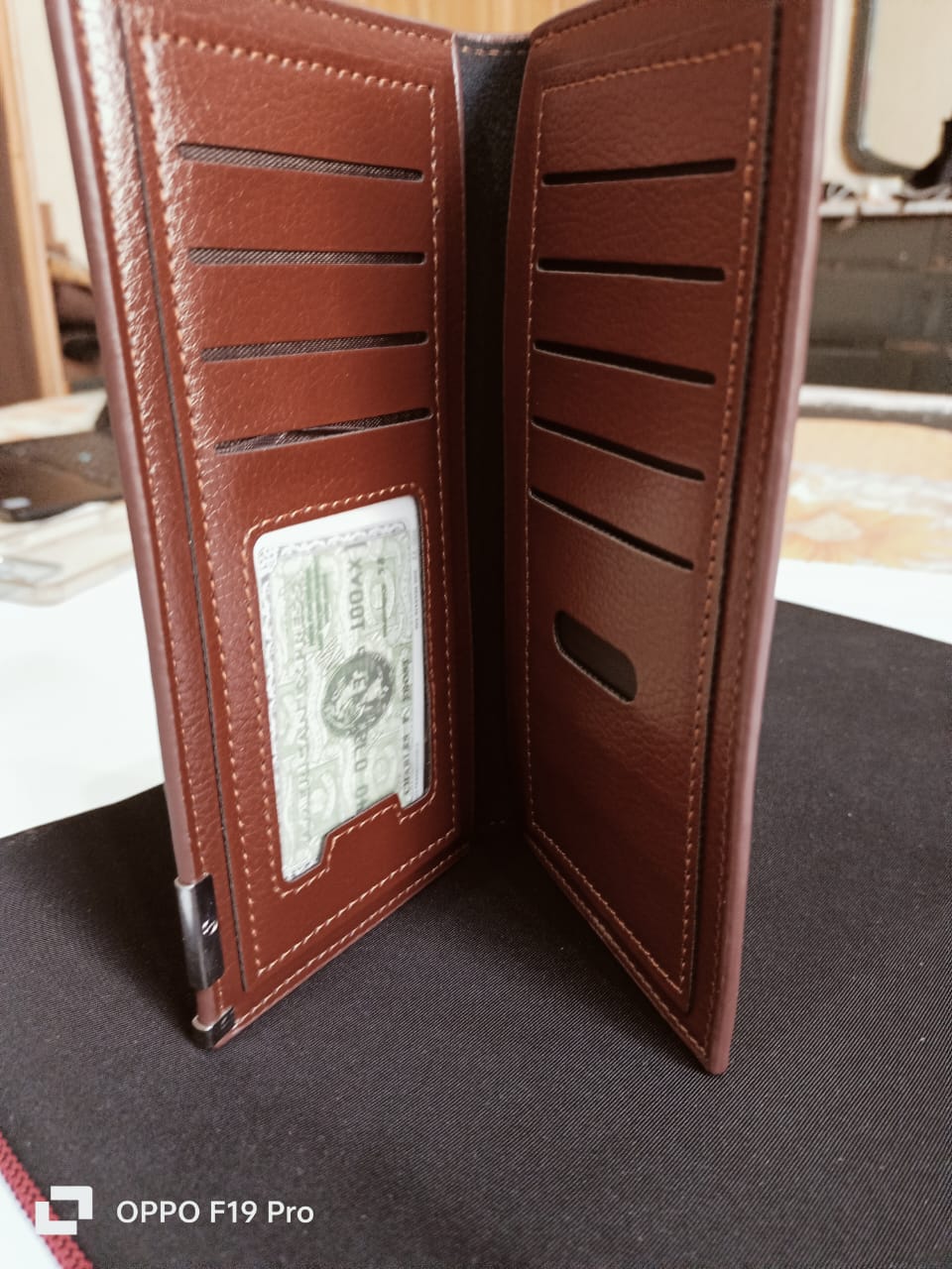 Gents Leather Wallets,New design,with 10+ card holders,extra space for card holding out-side,trending wallet