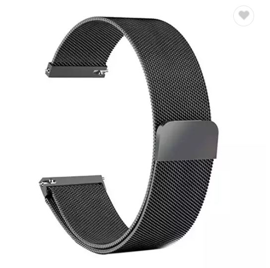 20/22 mm Metal Magnetic Chain Straps for Smart Watches