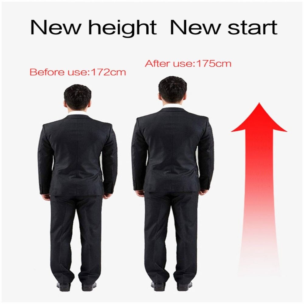 1Pair Silicone Heel Socks Invisible Height Increased Insole for Women Men insoles 2-6cm insoles for plantar fasciitis shoe sole