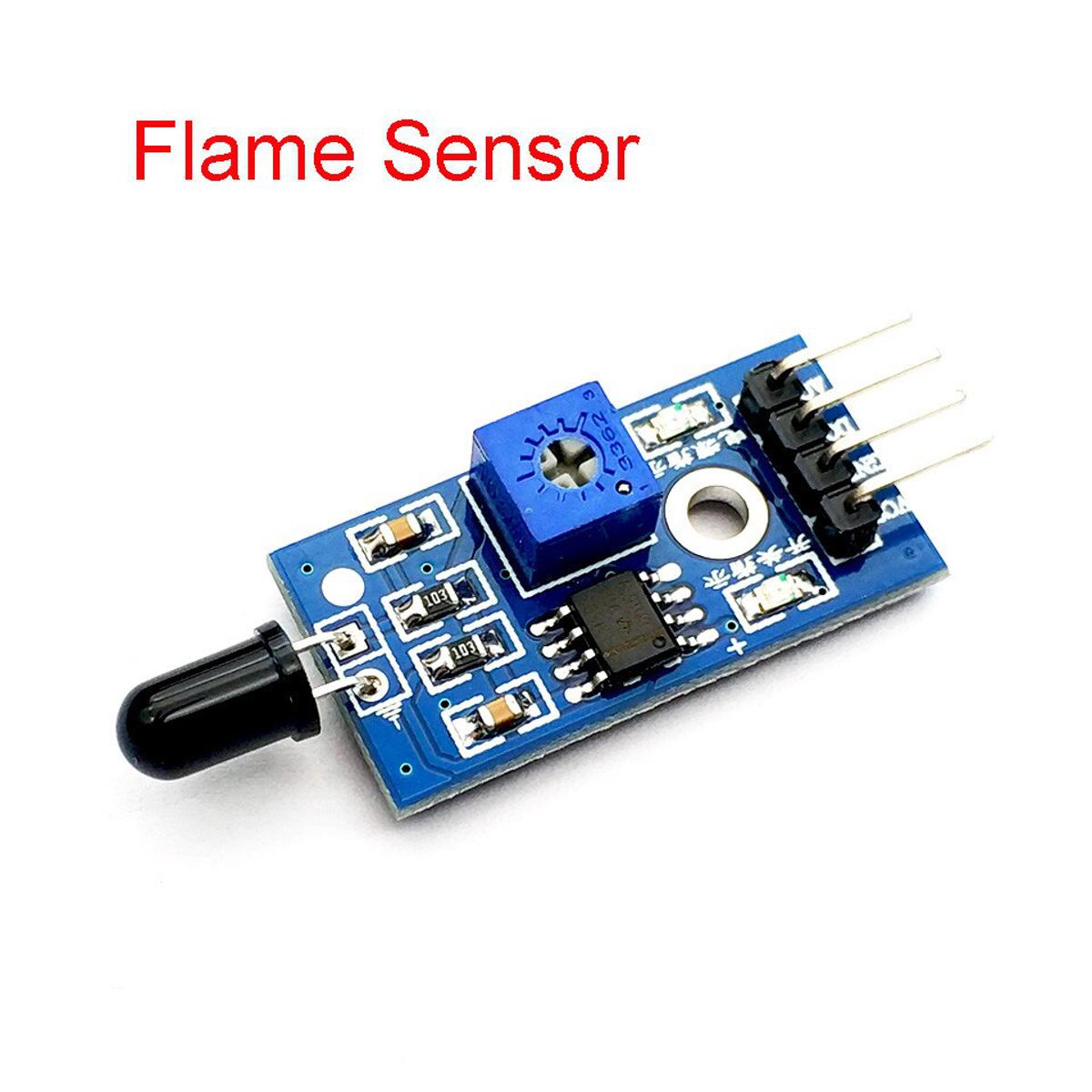 LM393 IR Flame Detection Sensor Module Fire Detector Infrared Receiver Module for arduino