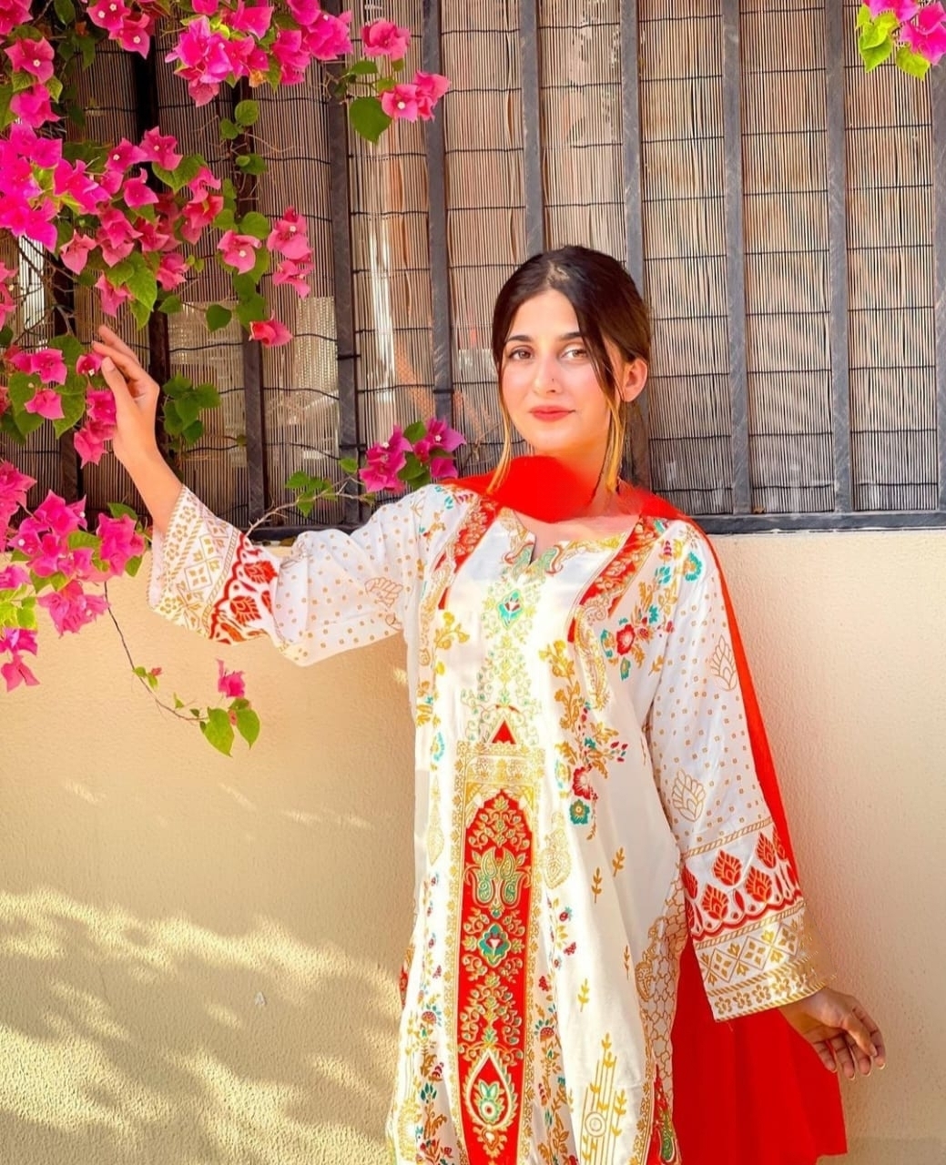 Digital 2 PCs Soft Linen Stitched Suite Ready to Wear for Girls and Women