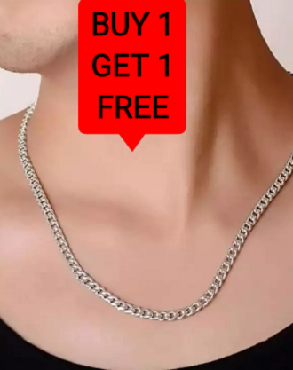 Silver Thin Neck Chain For Men: Buy 