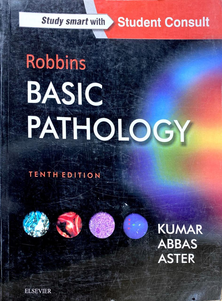 ROBBINS BASIC PATHOLOGY 10TH EDITION BY KUMAR ABBAS ASTE. (MEDIUM