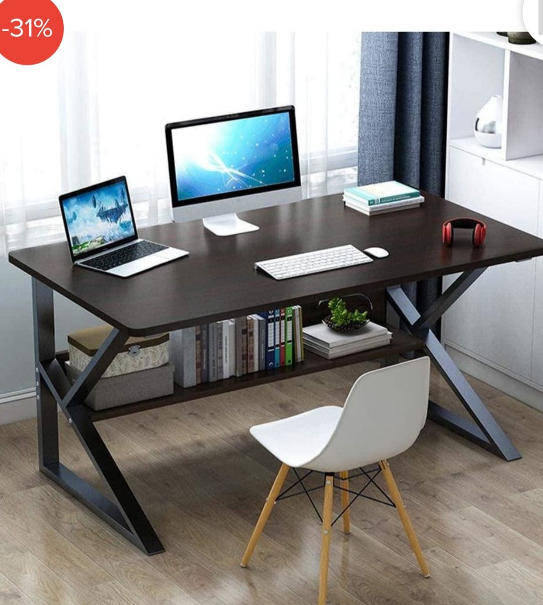 4ft & 3ft Length Modern K Shape Computer and Study Table Office ...